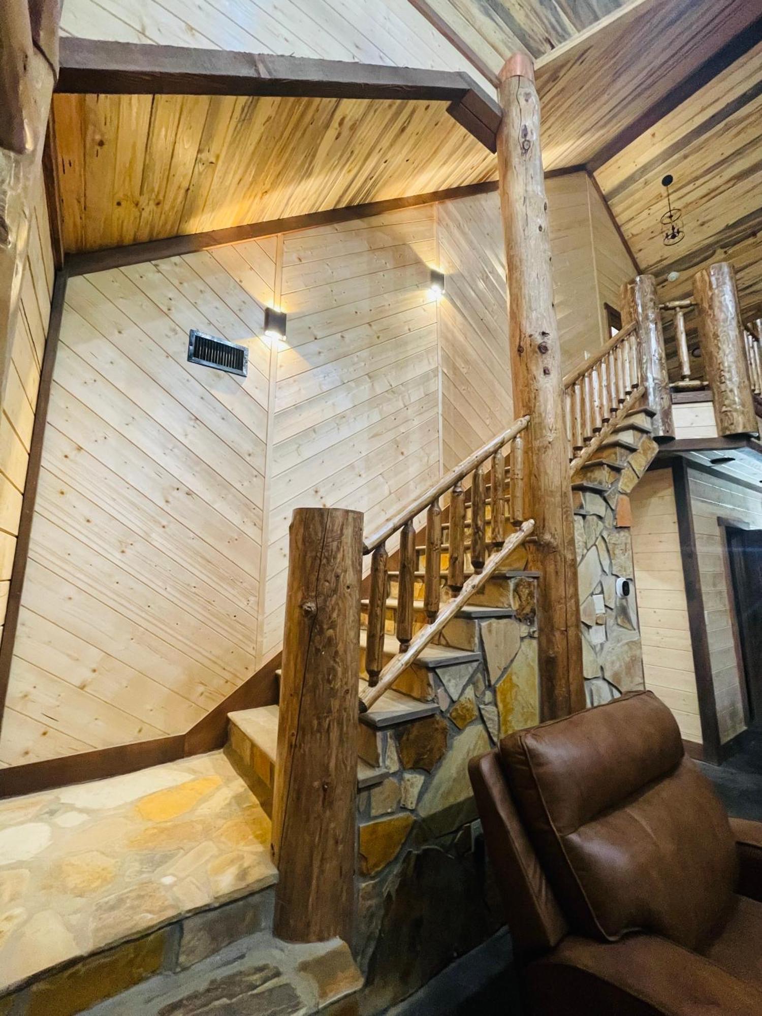 Wolf Creek Luxury Cabin Брокен-Боу Экстерьер фото