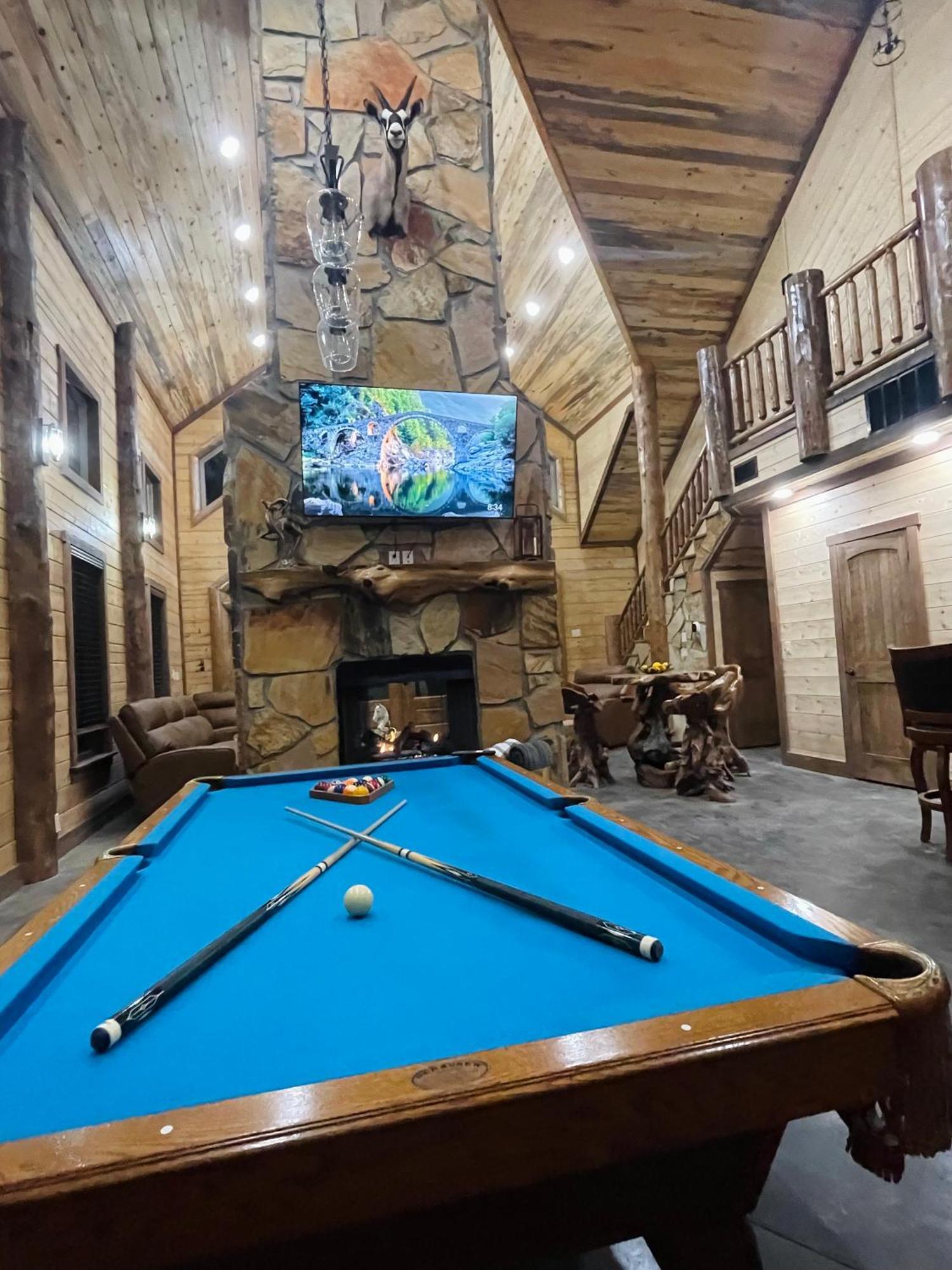 Wolf Creek Luxury Cabin Брокен-Боу Экстерьер фото