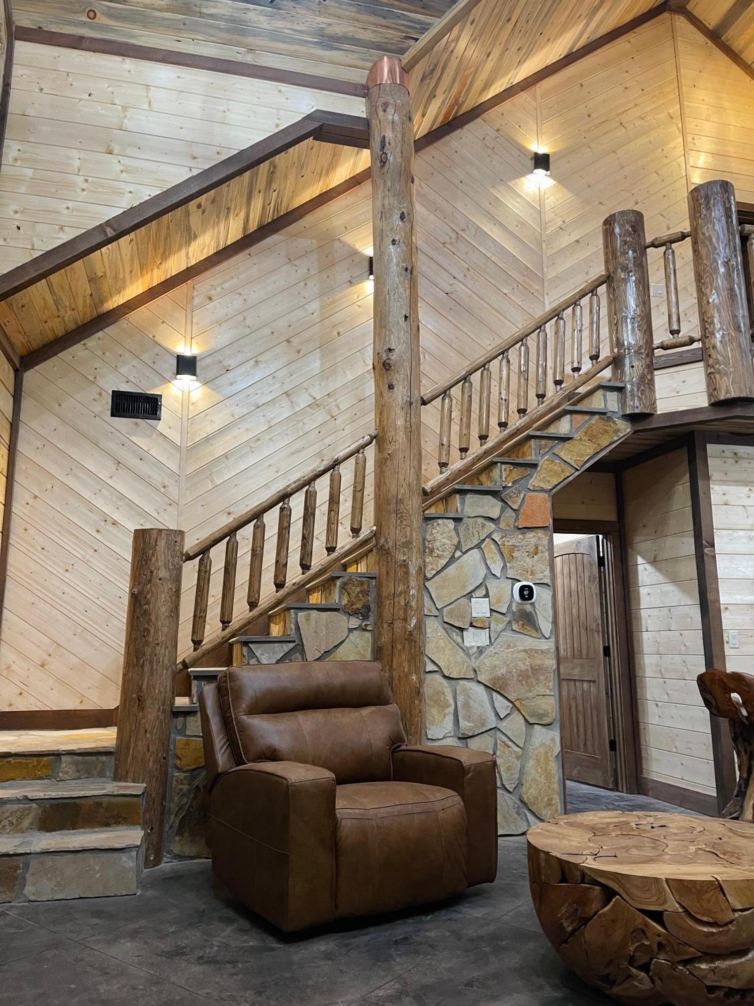 Wolf Creek Luxury Cabin Брокен-Боу Экстерьер фото