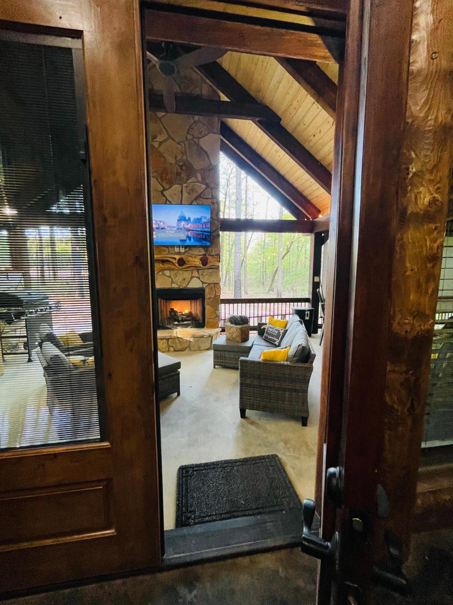 Wolf Creek Luxury Cabin Брокен-Боу Экстерьер фото